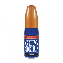 Sometimes silicone lube just is not an option, especially with high quality silicone based toys. So gun oil produced this water based alternative with the same attention to the user as is found in their premium silicone product. It is condom safe, hypoallergenic, and will not stain fabrics